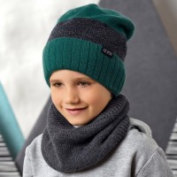 Detské čiapky zimné - chlapčenské - model - 2/827
